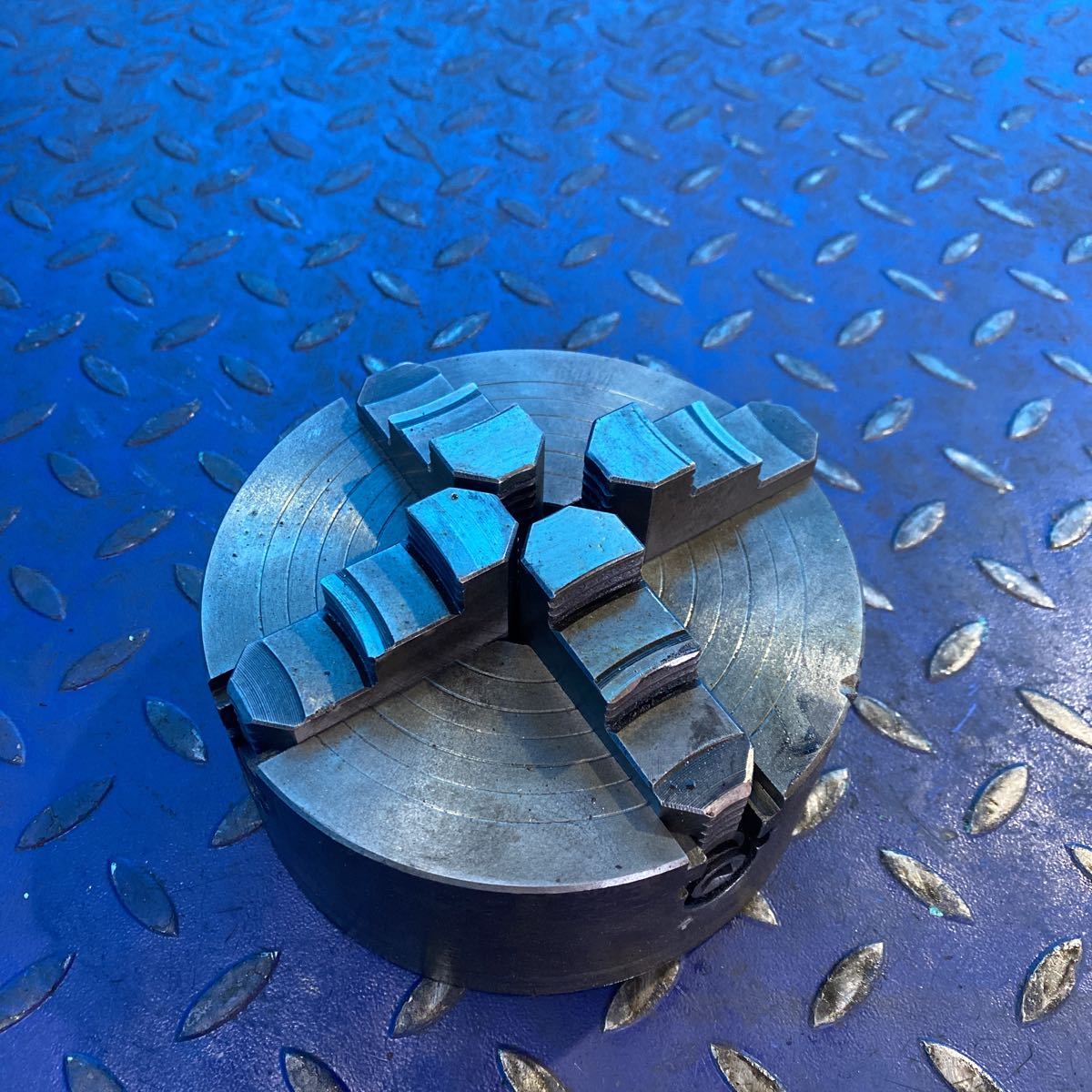 T1848 四つ爪 単動チャック ※ハンドルなし メーカー不明