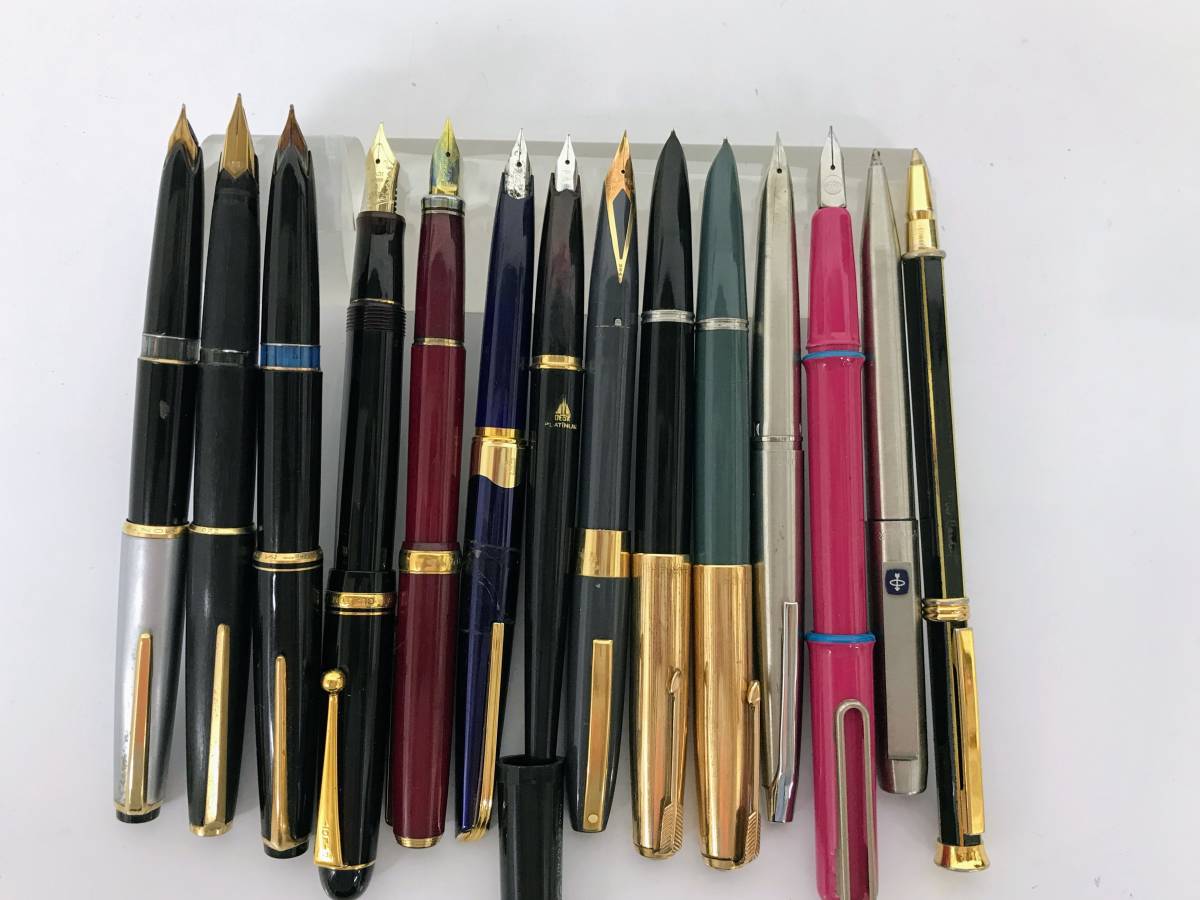 モンブラン パイロット 万年筆 585 ボールペン 4本セット まとめ