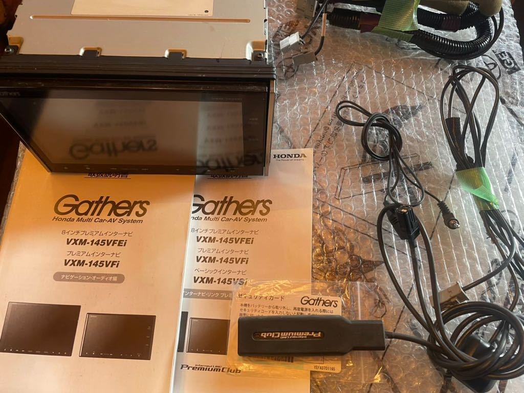 Gathers フルセグ VXM-145VFi データ2016年☆CD/DVD/SD/Bluetooth対応