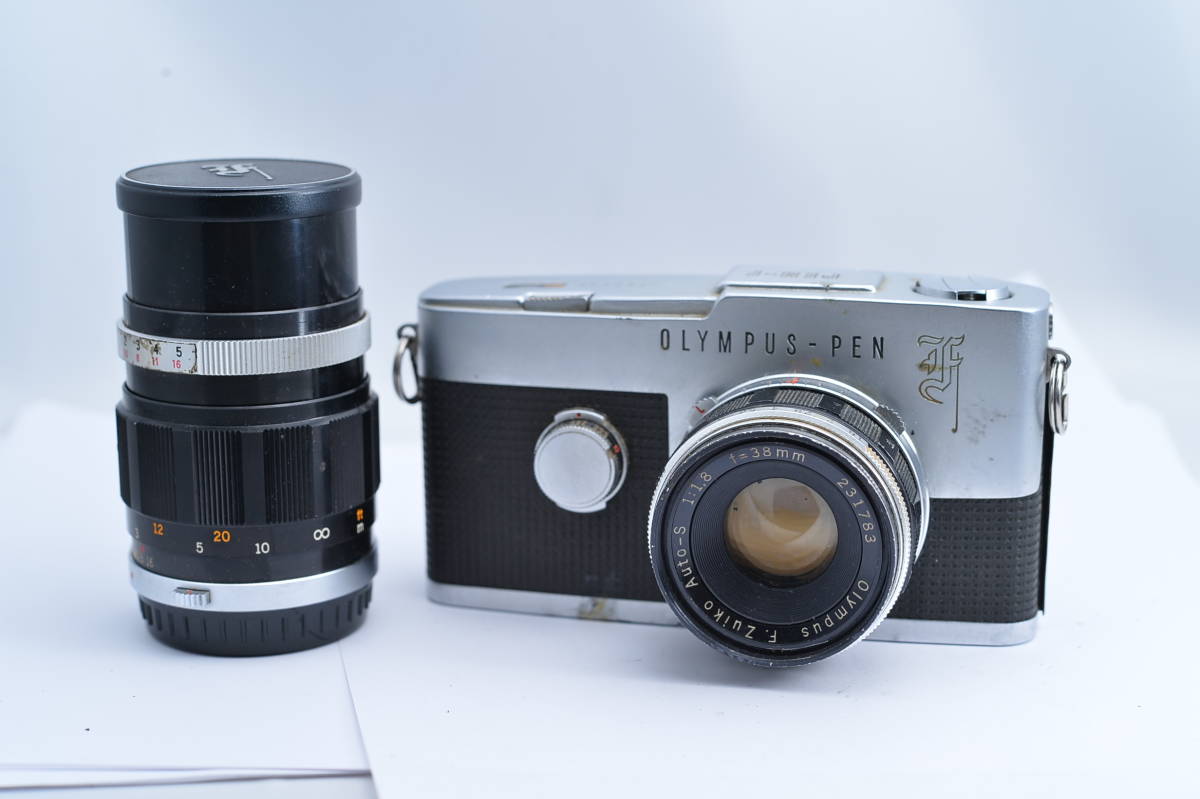 38mm Olympus | Lens Pen F1.8 Auto-S FT : PEN - F Zuiko Camera + Focal