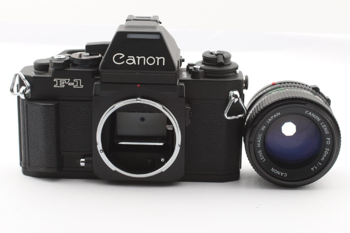 Canon New F-1 AEファインダー NewFD 50mm F1.4 ☆必見！☆ キヤノン Canon NEW F1 一眼レフ フィルムカメラ NEW FD
