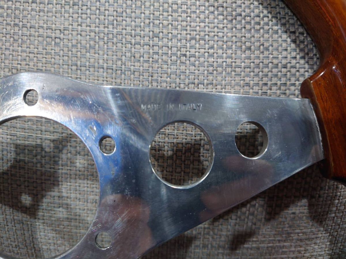 amigoui ITALY ウッドステアリング 当時モノ モモ ナルディ amigoui