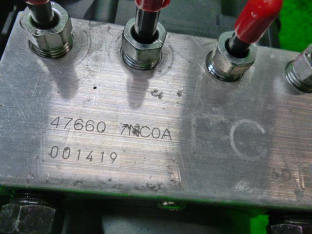 ｅＫクロススペース 4AA-B35A ABSアクチュエーター 116040-59100 47660 7NC0A 4AA-B35A 中古ｅＫクロススペース ＡＢＳアクチュエーター 三菱 eKスペース 0