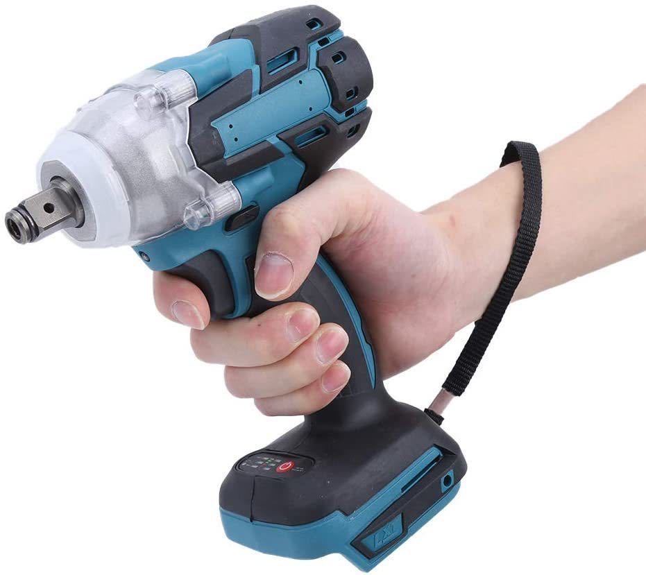【訳あり品 】51 コードレス インパクトレンチ 18V マキタ バッテリー 対応 互換 充電式 1台2役 ブラシレスモーター バッテリー充電器別売