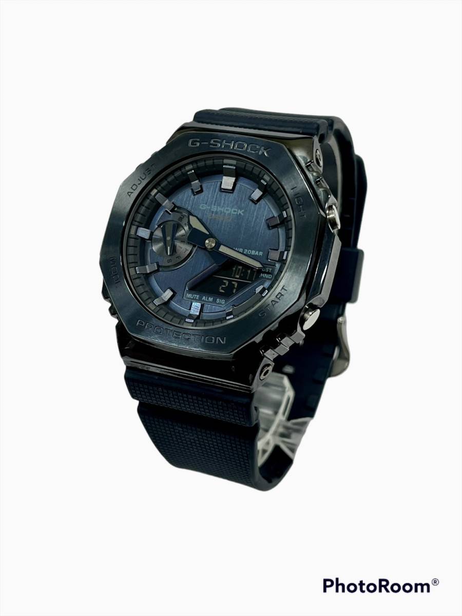 稼働品 CASIO カシオ G-SHOCK 腕時計 GM-2100N ダークネイビー メンズ