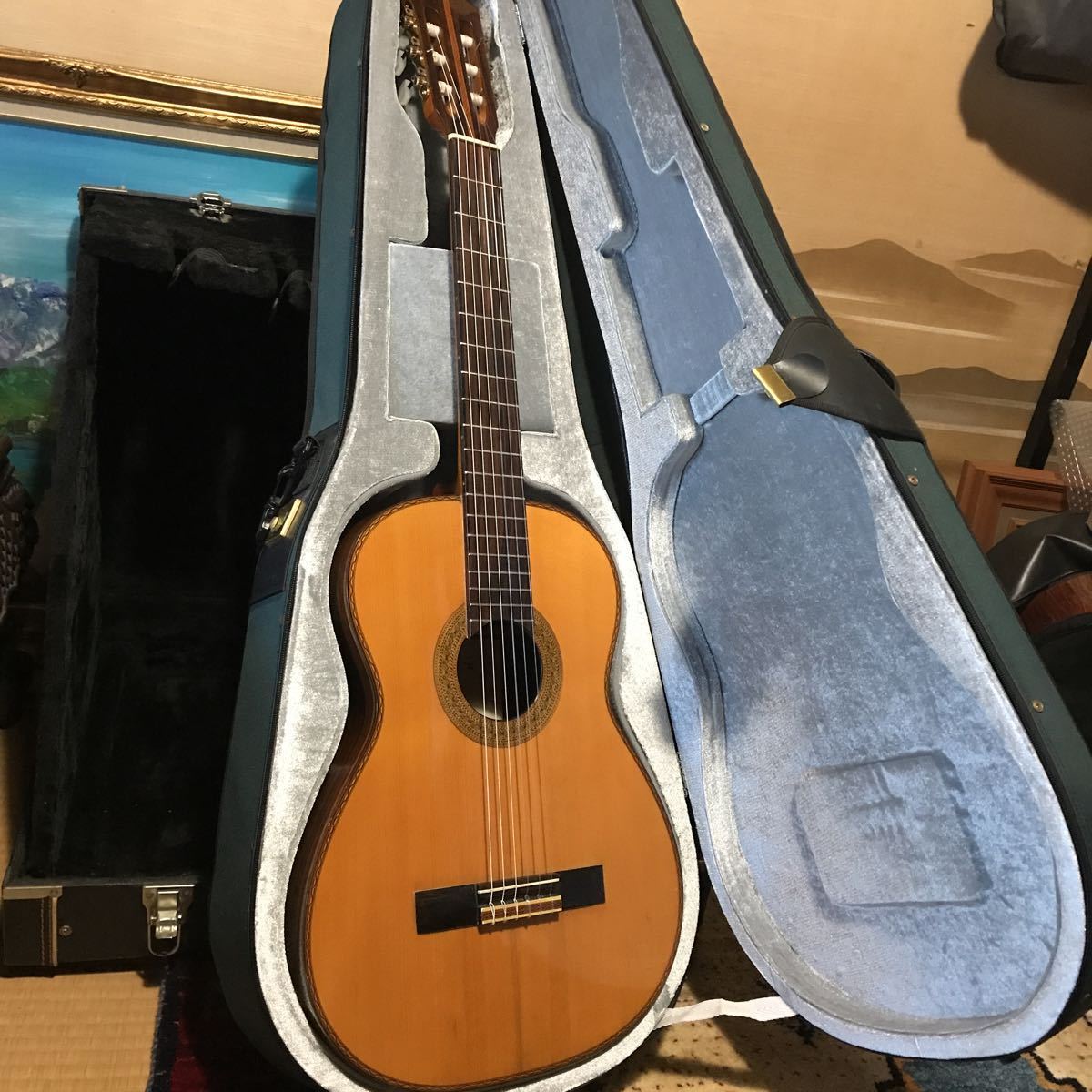 【極稀少】60s ビンテージ　北折胚音 九號　　　　　　　スプルース、上質ローズウッド総単板