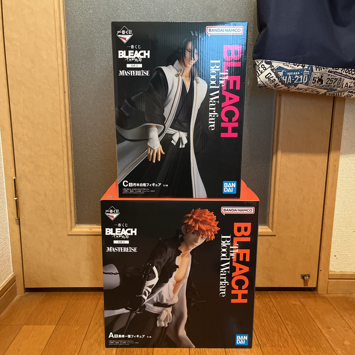 一番くじ BLEACH A賞黒崎一護 C賞朽木白哉 フィギュア2点セット まとめ 