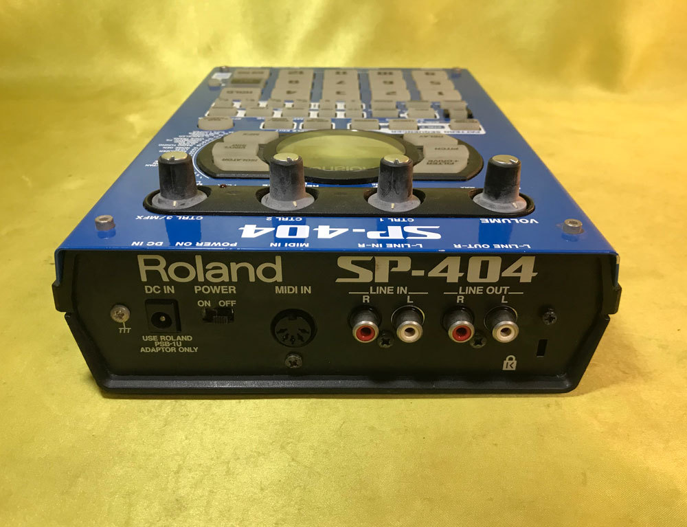 送料無料！【ローランド】DJ用 サンプラー SP-404 青パネル☆