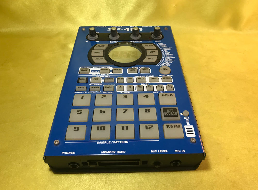 送料無料！【ローランド】DJ用 サンプラー SP-404 青パネル☆