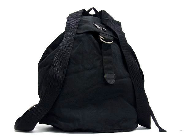 1円 PRADA プラダ テスートナイロン 巾着型 リュックサック デイパック
