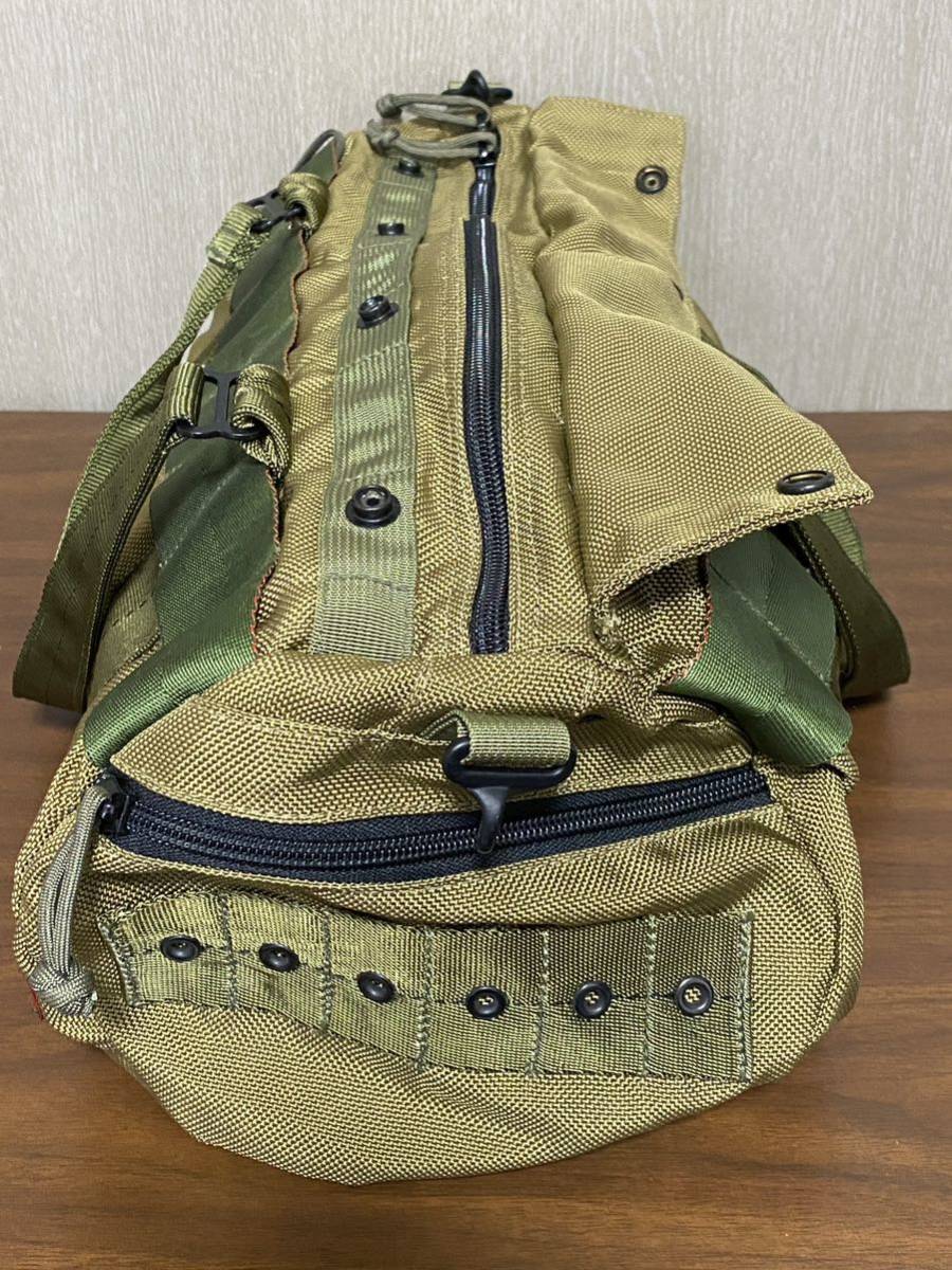 USA製 BRIEFING ブリーフィング 2way ショルダーバッグ ボストンバッグ ハンドバッグ ナイロン オリーブグリーン USA製 ブリーフィング BRIEFING オン 2WAYショルダーバッグ トート