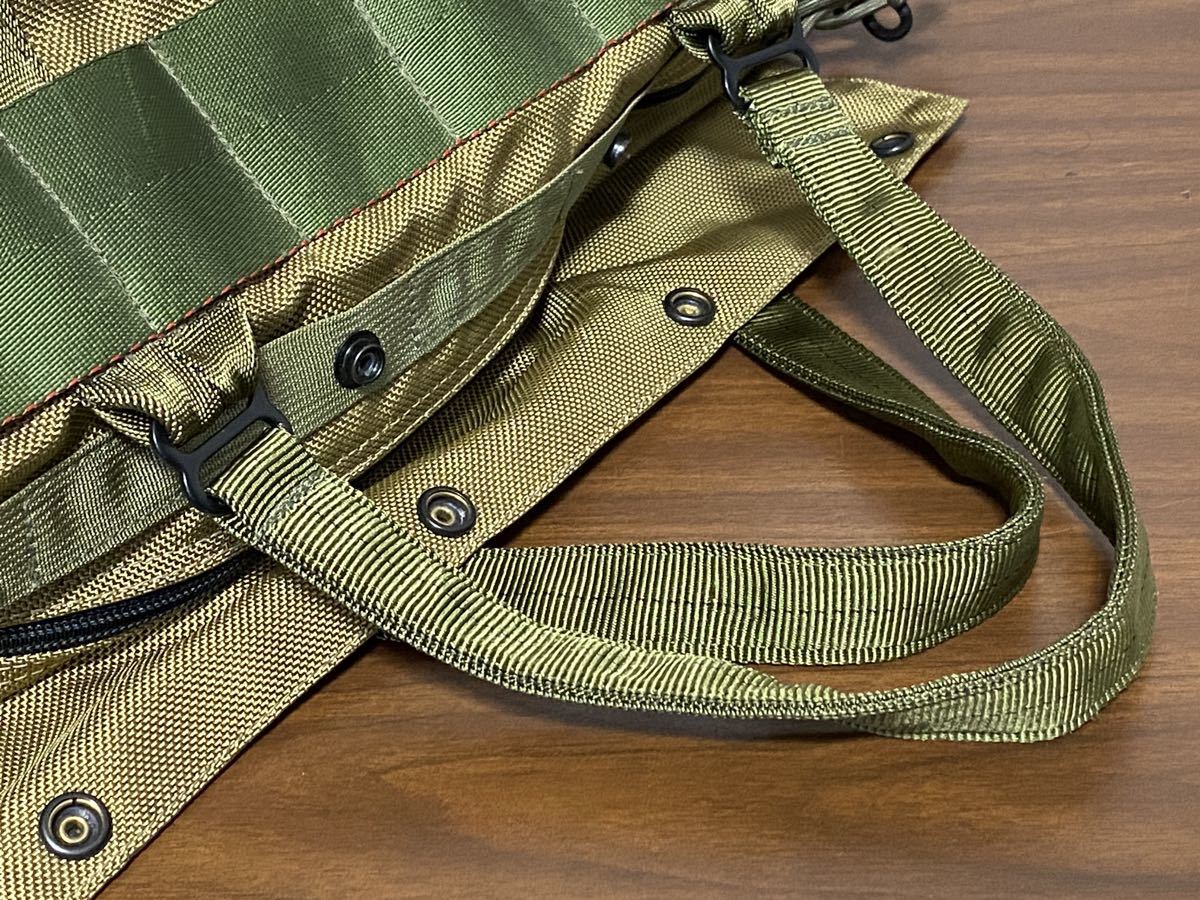 USA製 BRIEFING ブリーフィング 2way ショルダーバッグ ボストンバッグ ハンドバッグ ナイロン オリーブグリーン USA製 ブリーフィング BRIEFING オン 2WAYショルダーバッグ トート
