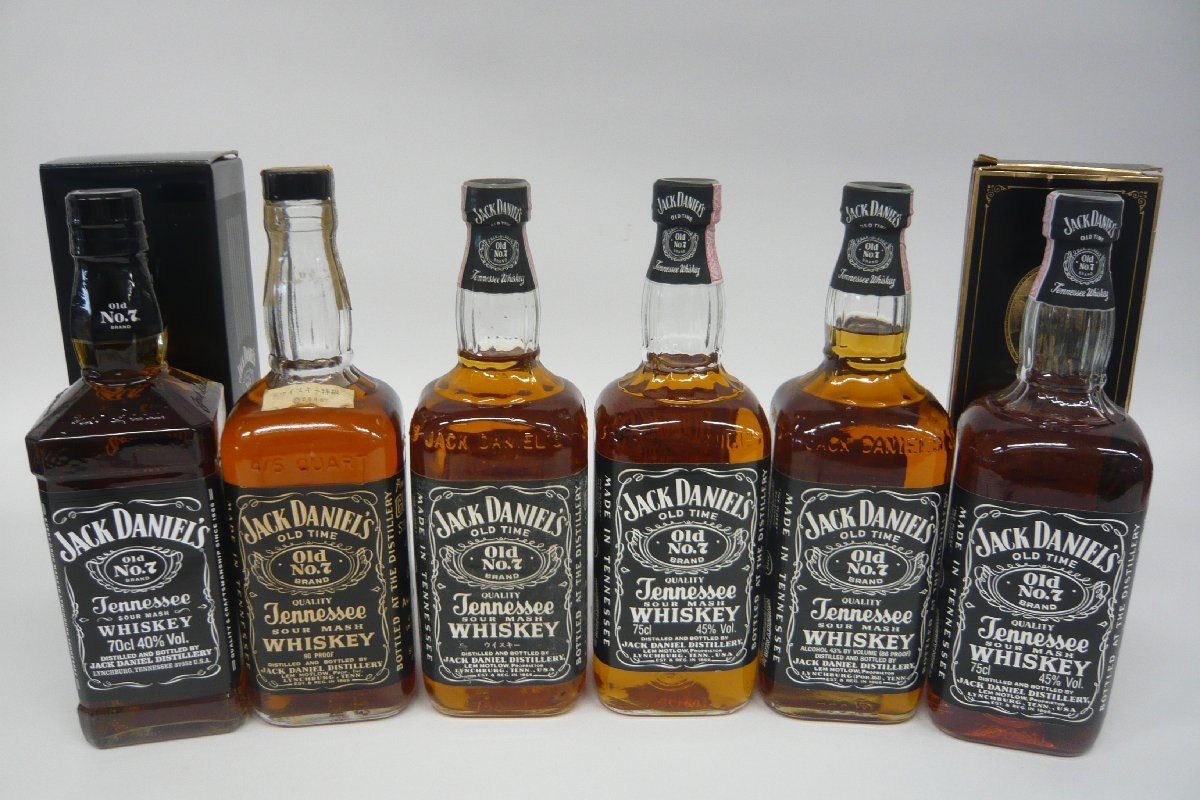 古酒ジャックダニエルオールドボトル45% 86年1750ml