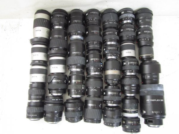 人気SALE，格安】 〔J1082〕ジャンク ミノルタ AF レンズ（REFLEX