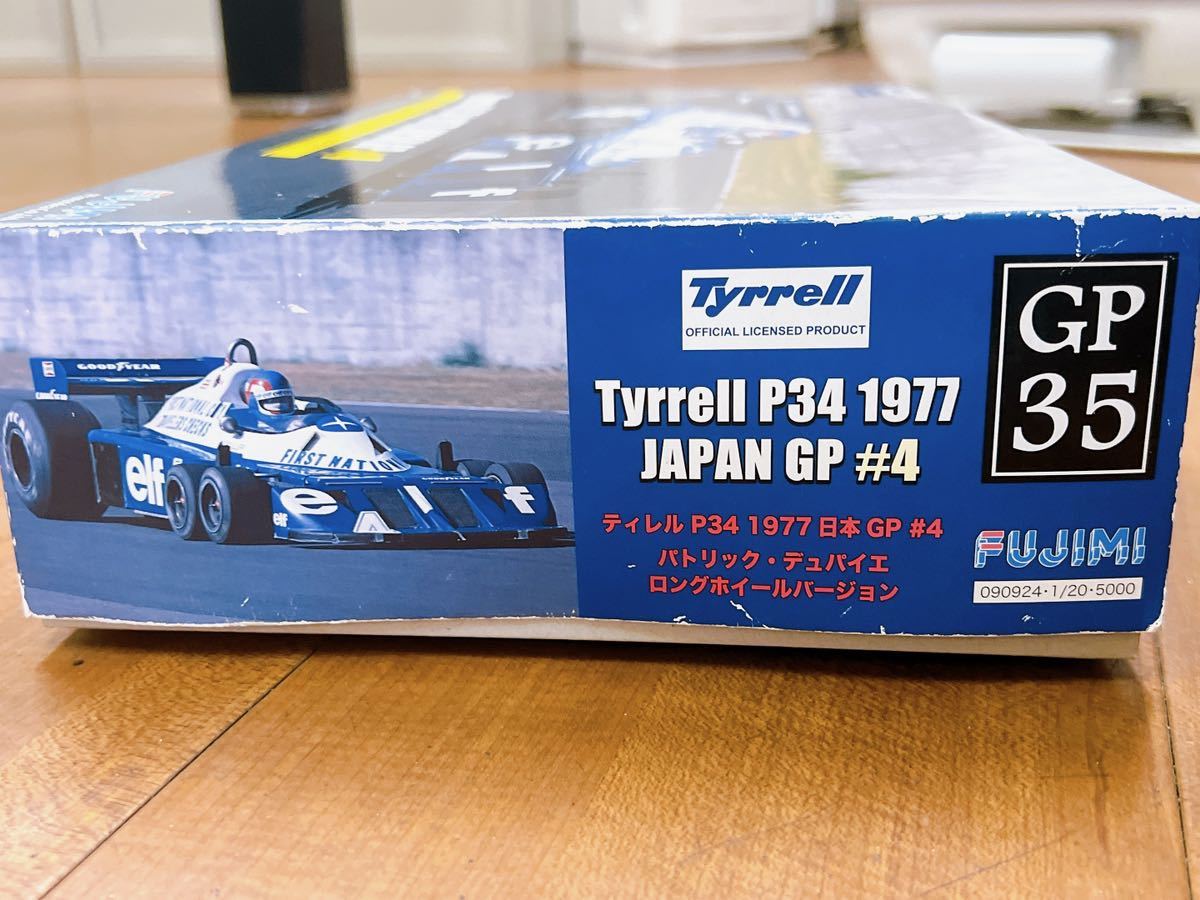 フジミ模型 1/20 ティレルP34 1977日本GP #4パトリック・デュパイエ 