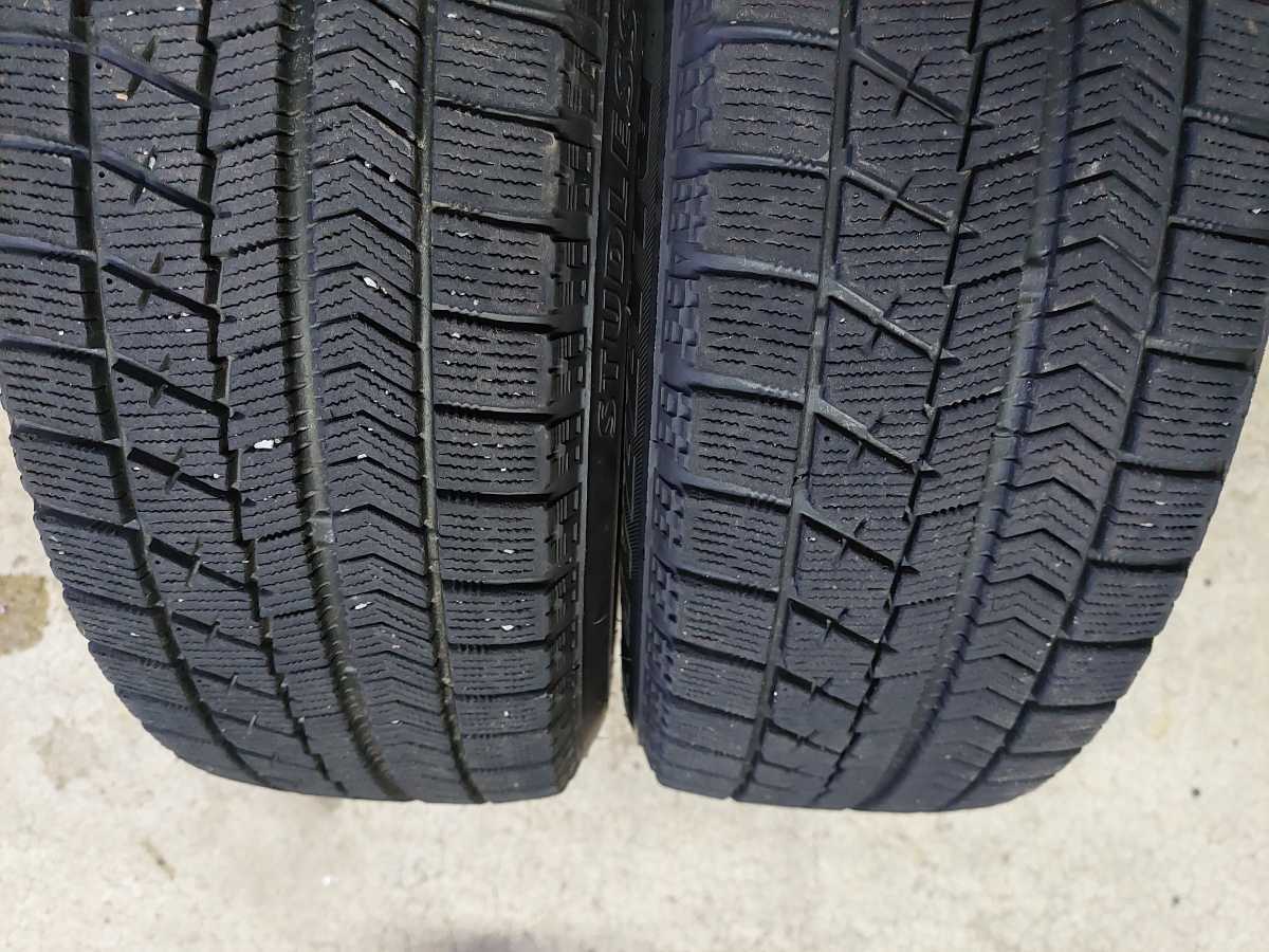 フィアット 500 175/65R14 5.5J 4H PCD98 +35 ブリザック VRX 18年製 
