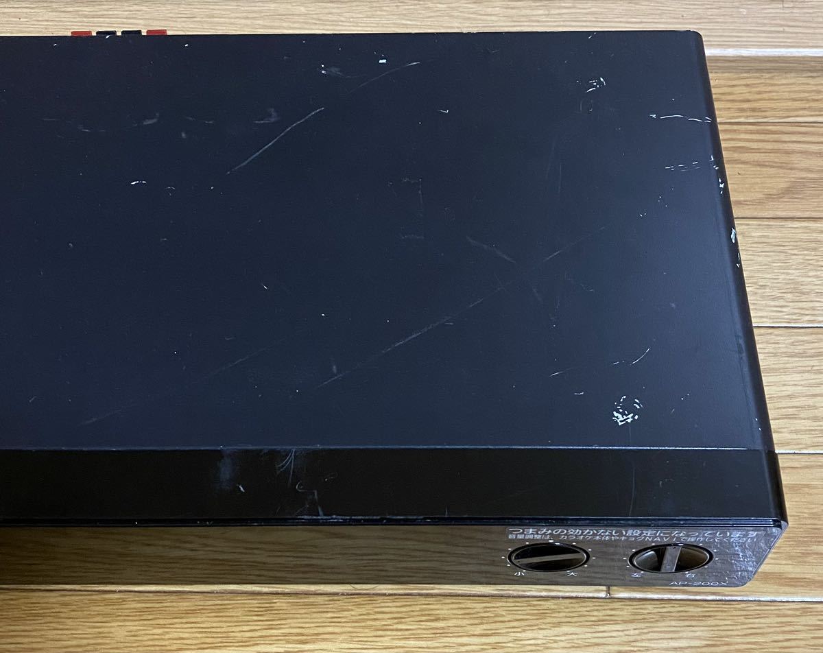 美品 JOYSOUND AP-200X カラオケパワーアンプ エクシング 不備あり