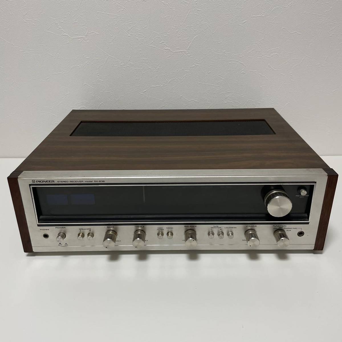 PIONEER ステレオレシーバー SX-636 AM/FM アンプ パイオニア 中古