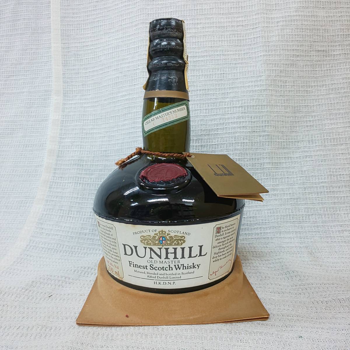 ◎未開栓/古酒◎DUNHILLl OLD MASTER FINEST SCOTCH WHISKY ダンヒル