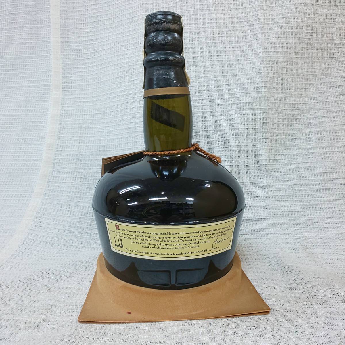 ◎未開栓/古酒◎DUNHILLl OLD MASTER FINEST SCOTCH WHISKY ダンヒル
