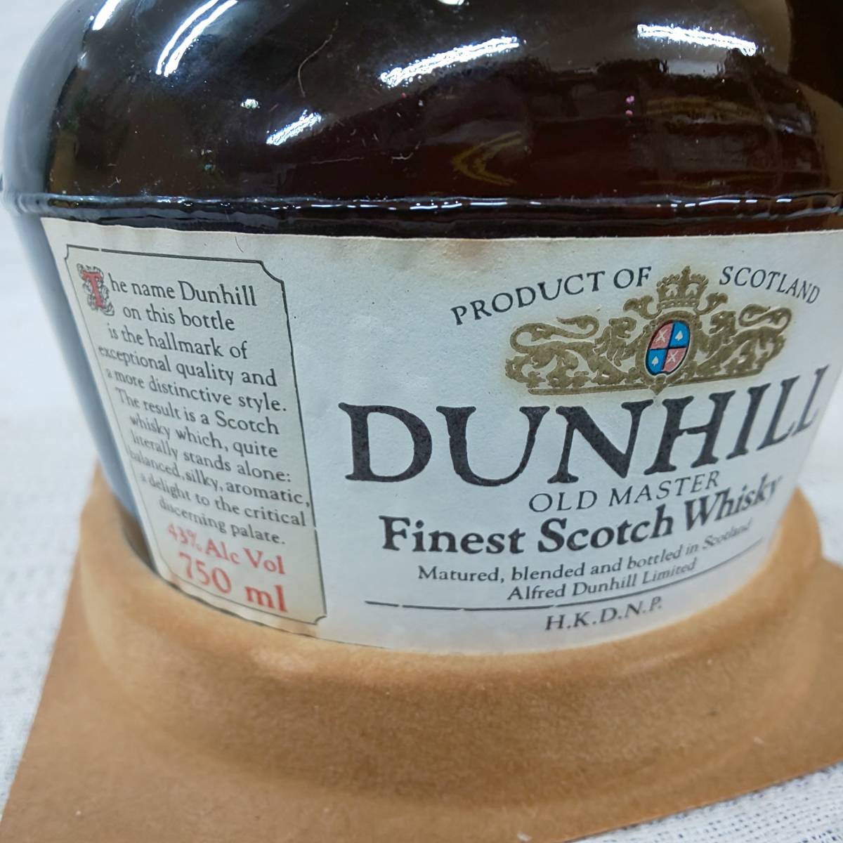 ◎未開栓/古酒◎DUNHILLl OLD MASTER FINEST SCOTCH WHISKY ダンヒル