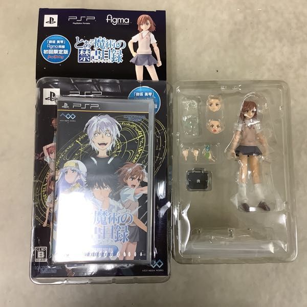 1円〜 PSP とある魔術の禁書目録 figma 御坂 美琴 同梱初回