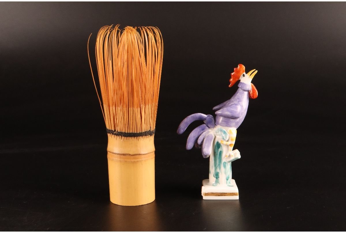 URA]Meissen/マイセン/干支シリーズフィギュリン酉/7-1-153(検)骨董/鳥