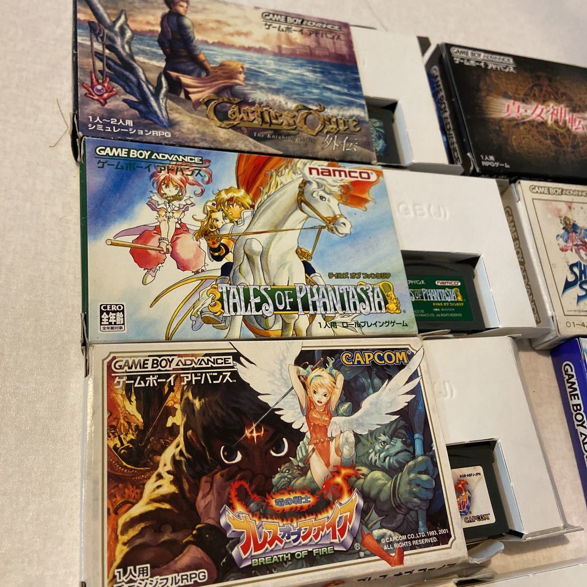 N01035 ゲームボーイ アドバンス ソフトまとめ ロールプレングゲーム 