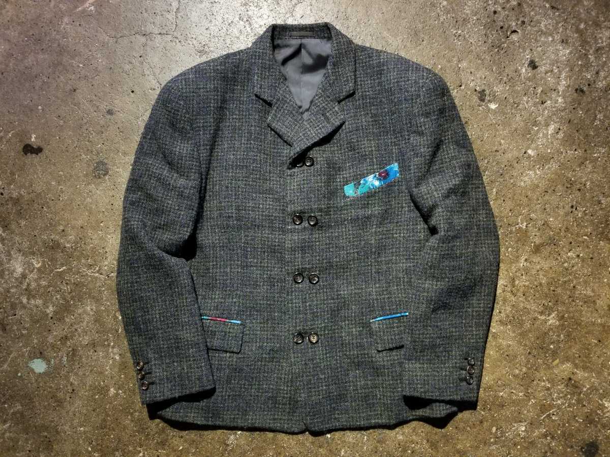 COMME des GARCONS HOMME PLUS 88AW フラワーパイピング 8Bジャケット