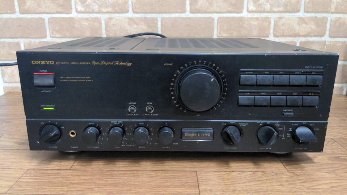 オーディオ機器 (整備済品)ONKYO プリメインアンプ Integra A-817XD