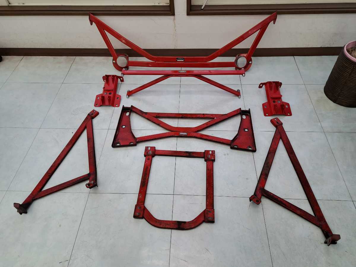  RX-8 SE3P オートエクゼ AutoExe タワーブレースセット メンバーブレースセット ストラットタワーバー フレーム補強パーツ 前後下回り1台分(マツダ用)｜売買されたオークション情報、yahooの商品 マツダ用