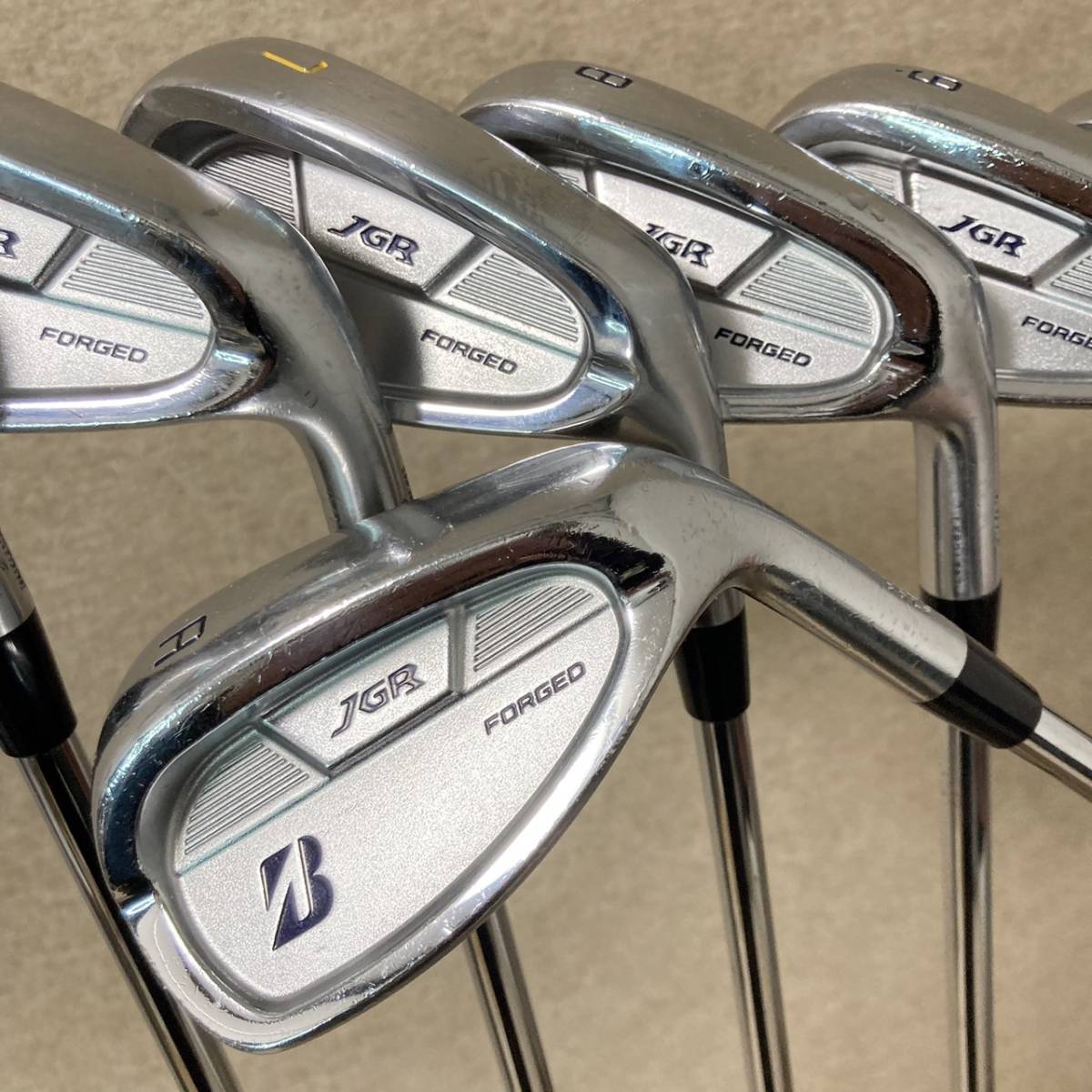 ブリヂストン BRIDGESTONE JGR FORGED アイアン 5.6.7.8.9.P.A 