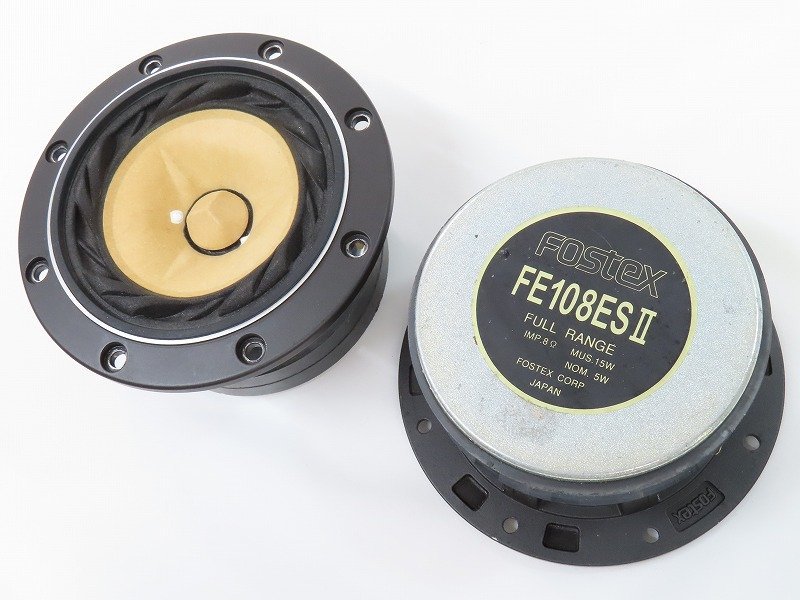 □□FOSTEX FE108ESⅡ 8 スピーカーペア フォステクス□□013791006