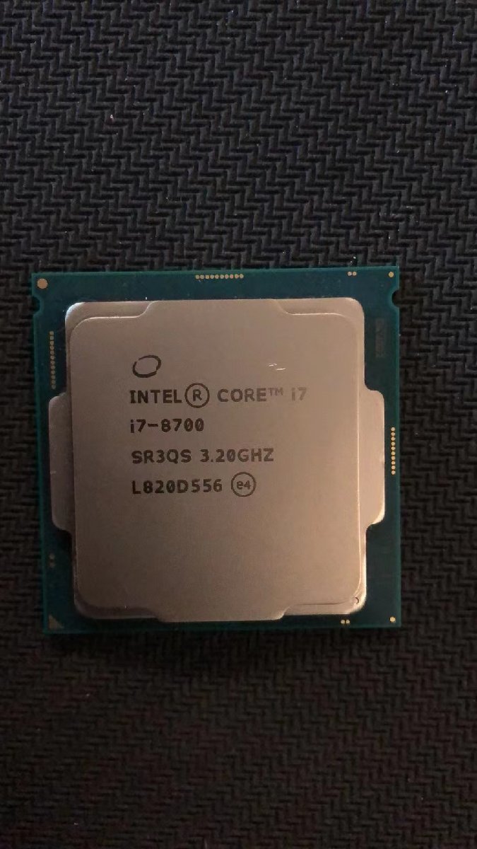 動作確認済】 intel Core i7-12700 BOX(CPUクーラー未使用) 送料込