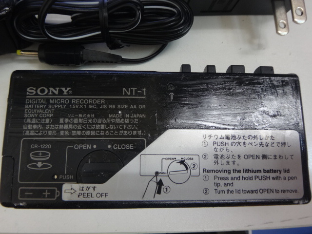 SONY/ソニー/デジタルマイクロレコーダー NT-1 /ジャンク 【公式通販】
