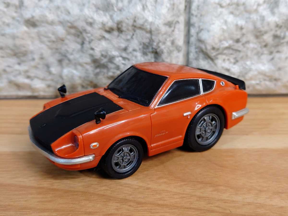 日産 フェアレディZ プルバックカー☆ミニカー☆オレンジ☆マルカ 