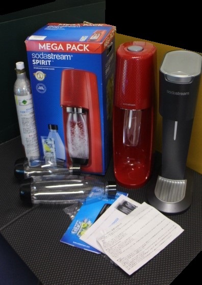 のK2149　　soda stream　ソーダストリーム　スピリット　ジェネシス　炭酸水メーカー