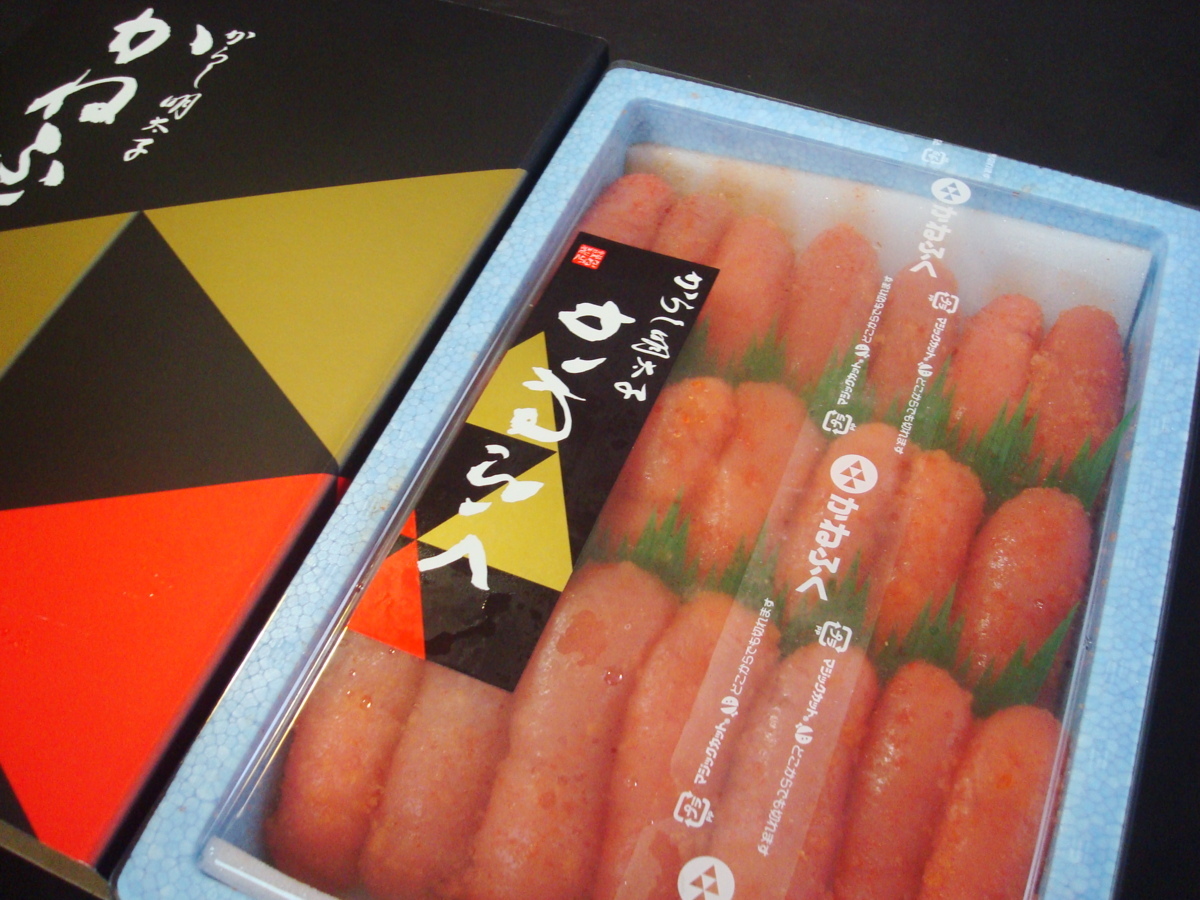 築地丸中【限定特売数量2個】博多かねふくブランド明太子(L)1kg