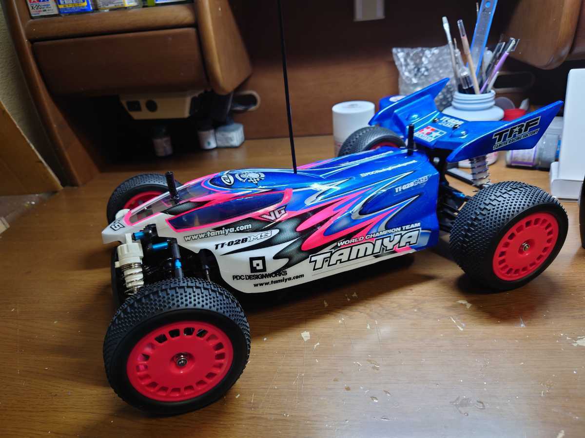 タミヤ TT-02B タミヤ TT-02B Tamiya EDDY GREAT A黒バンパー(58568
