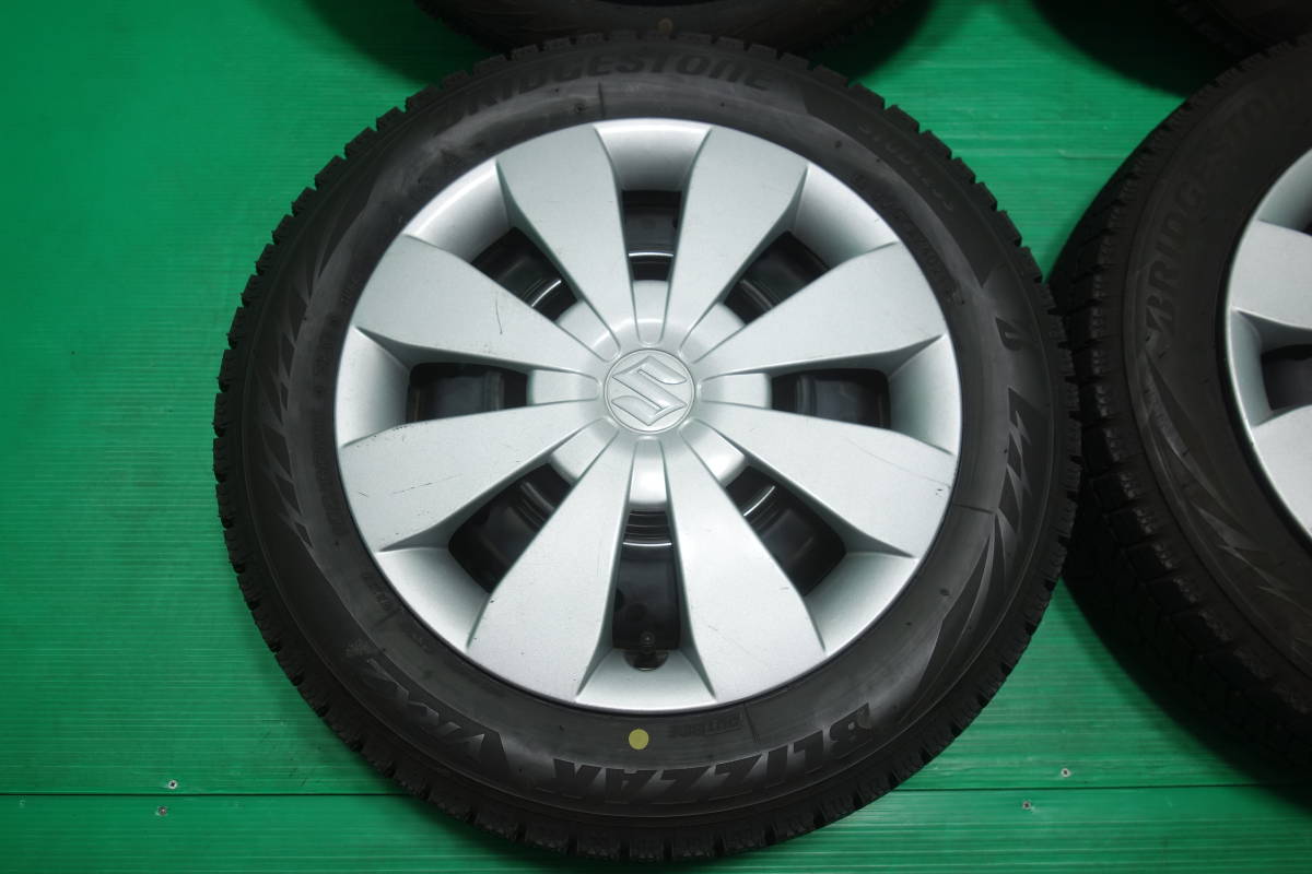 ☆ 新品スタッドレス ☆ スズキ スペーシア ワゴンR 155/65R14 K705-21 送料無料 155/65R14 スタッドレス 4本セット VRX2 8.5分山 溝