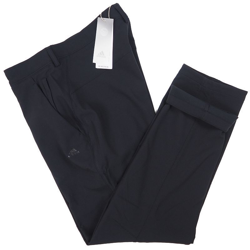O106 新品 アディダス 裏起毛 ストレッチ パンツ M テーパード