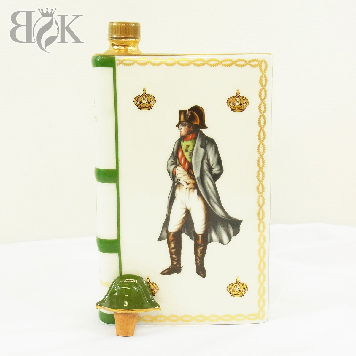 未開栓 カミュ ナポレオン ブック 本 白×緑 替え栓付 ブランデー