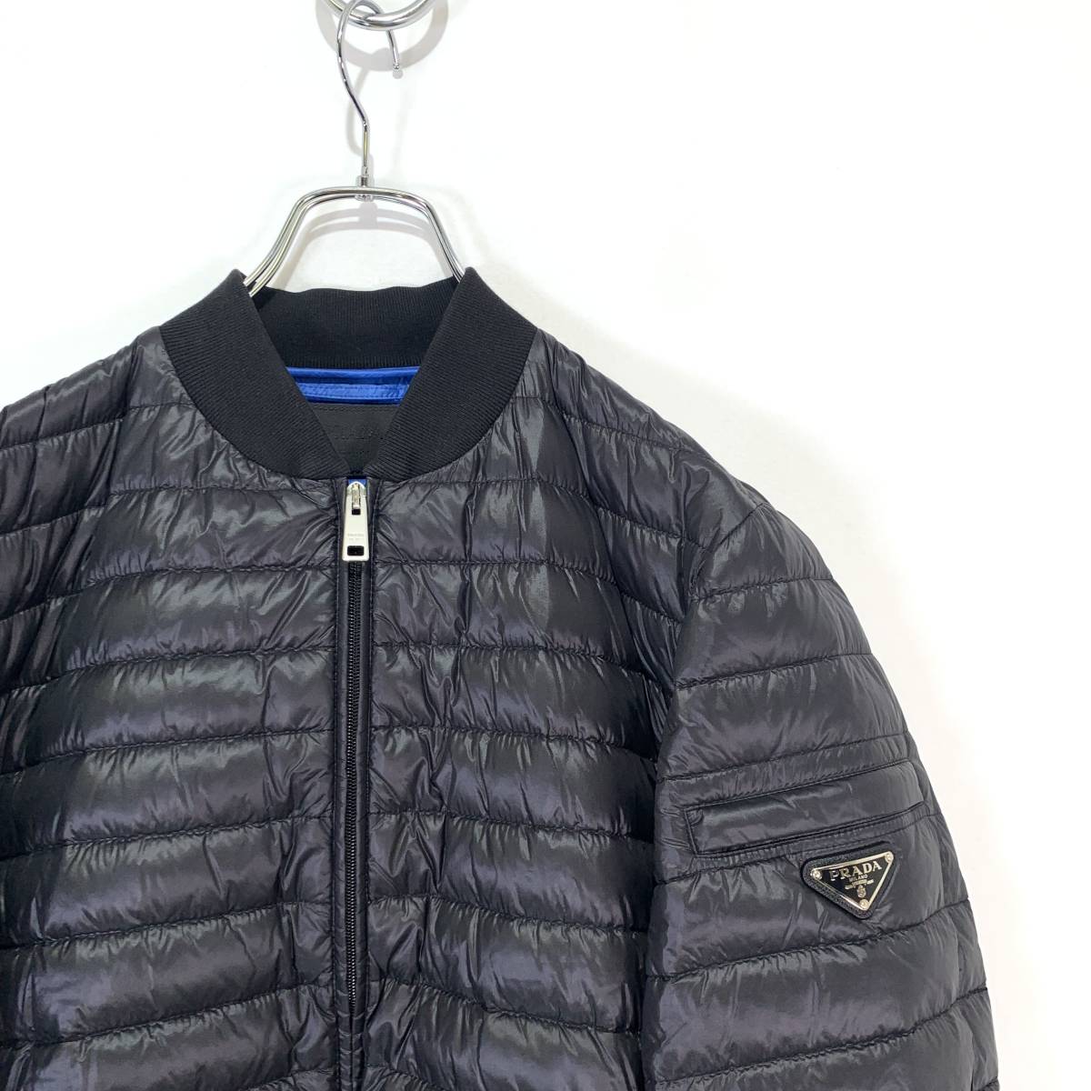 PRADA プラダ 三角ロゴプレート ダウン ジャケット size 46 SGH827 