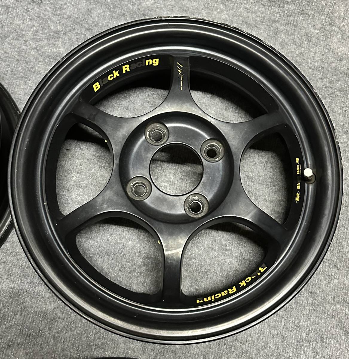 Black Racing PRO N1 14インチ 5J+45 4本セット PCD100 4穴 4H 