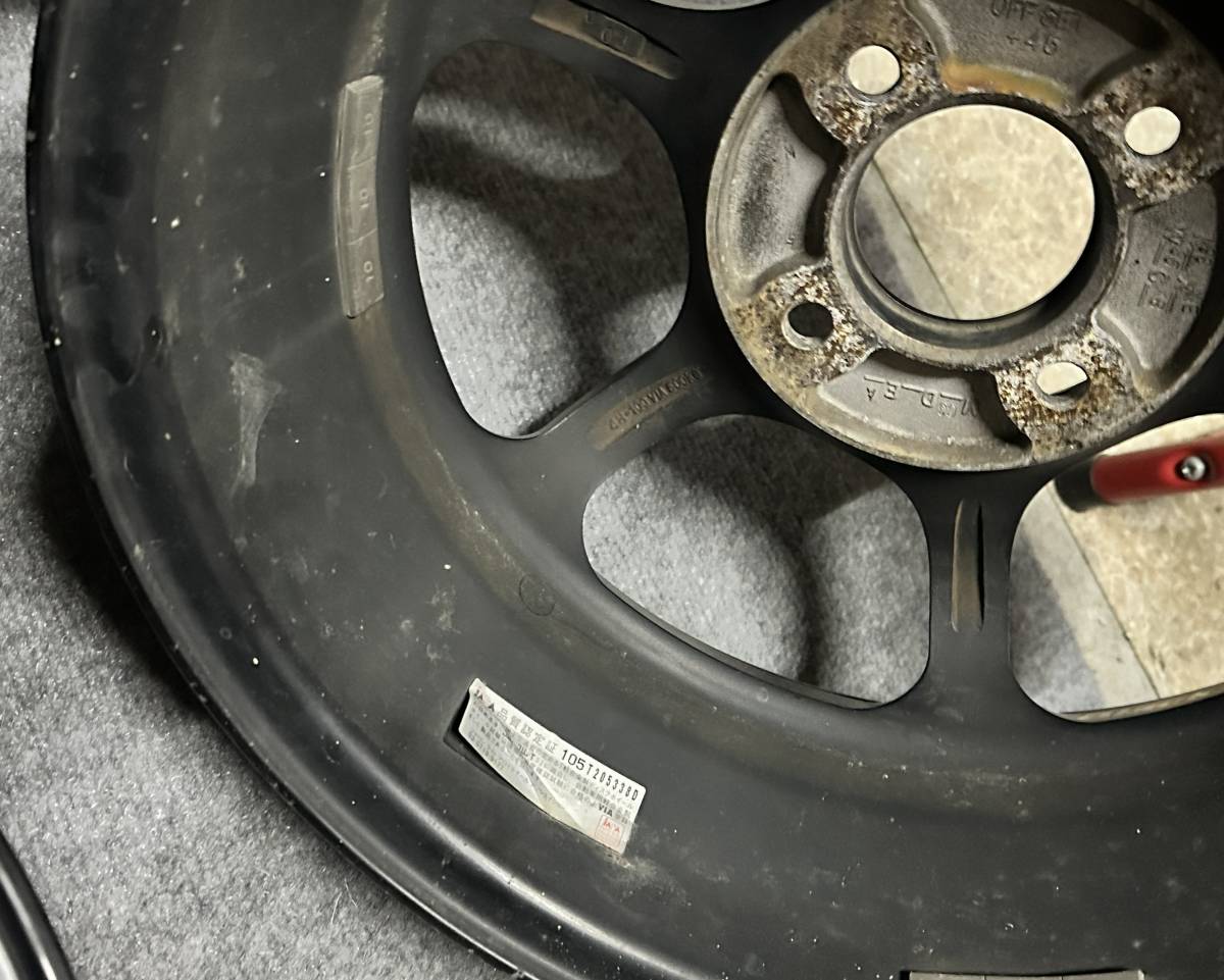 Black Racing PRO N1 14インチ 5J+45 4本セット PCD100 4穴 4H 