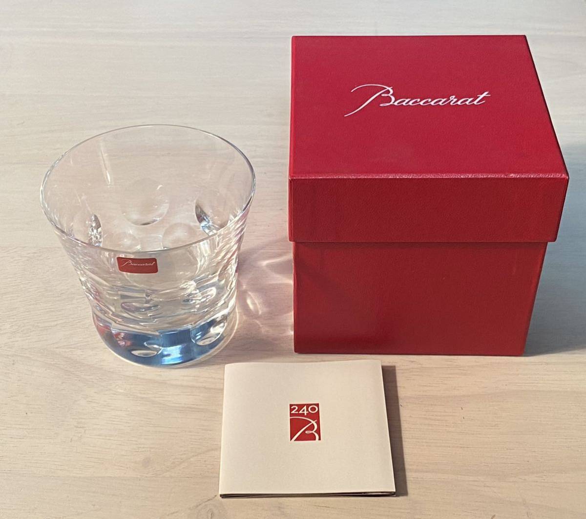 未使用 Baccarat バカラ クリスタル ロックグラス 箱付き 【公式通販】
