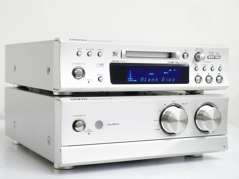 ONKYO MD-133 - Yahoo!オークション MDデッキ MD-133の仕様 Onkyo Hi