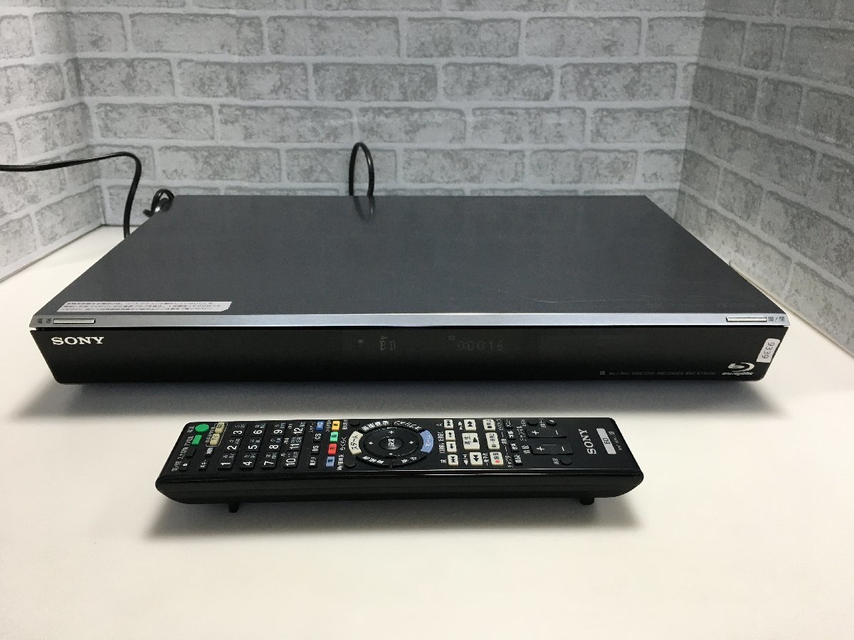 SONY BDレコーダー BDZ-ET2000 中古品9339 BDZ-ET2000 SONY 中古
