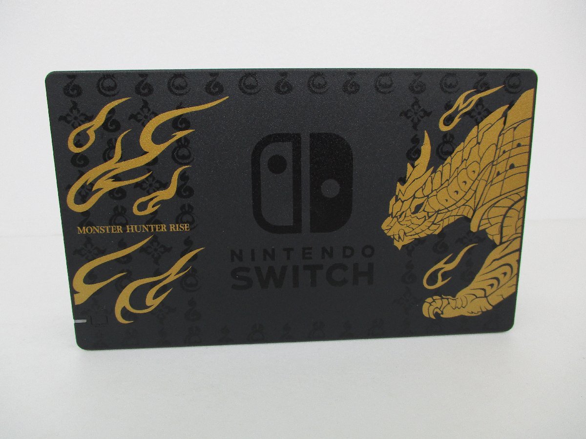 ジャンク品☆ニンテンドー スイッチ本体 新型 モンスターハンター