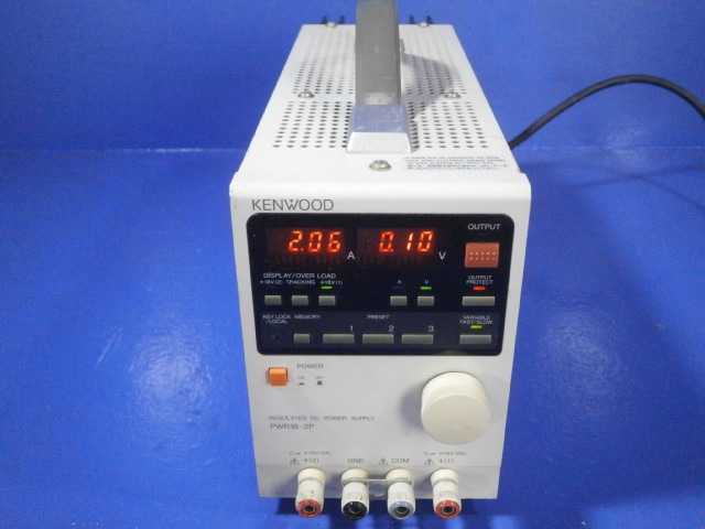 KENWOOD PWR18-2P REGULATED DC POWER SUPPLY